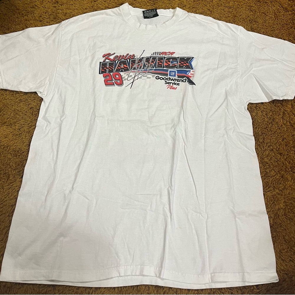 Kevin Harvick VTG Nascar Chase Authentics The Right Stuff #29 White Mens Large